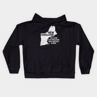 New England Because Kids Hoodie